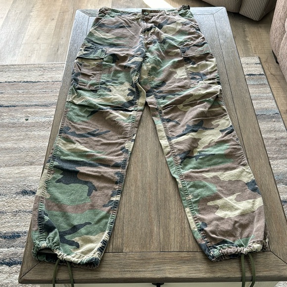 Cargo pants unisex fatigues camouflage - Picture 1 of 10